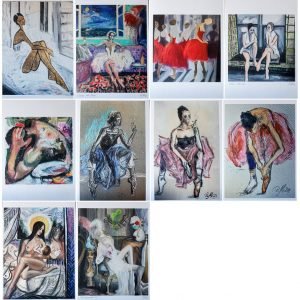 5 A6 Postcards – Custom Bundle